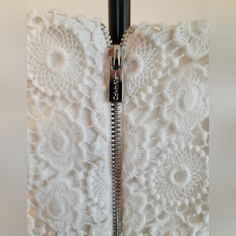 Calvin Klein White Dress 2P - Picture 4 of 11